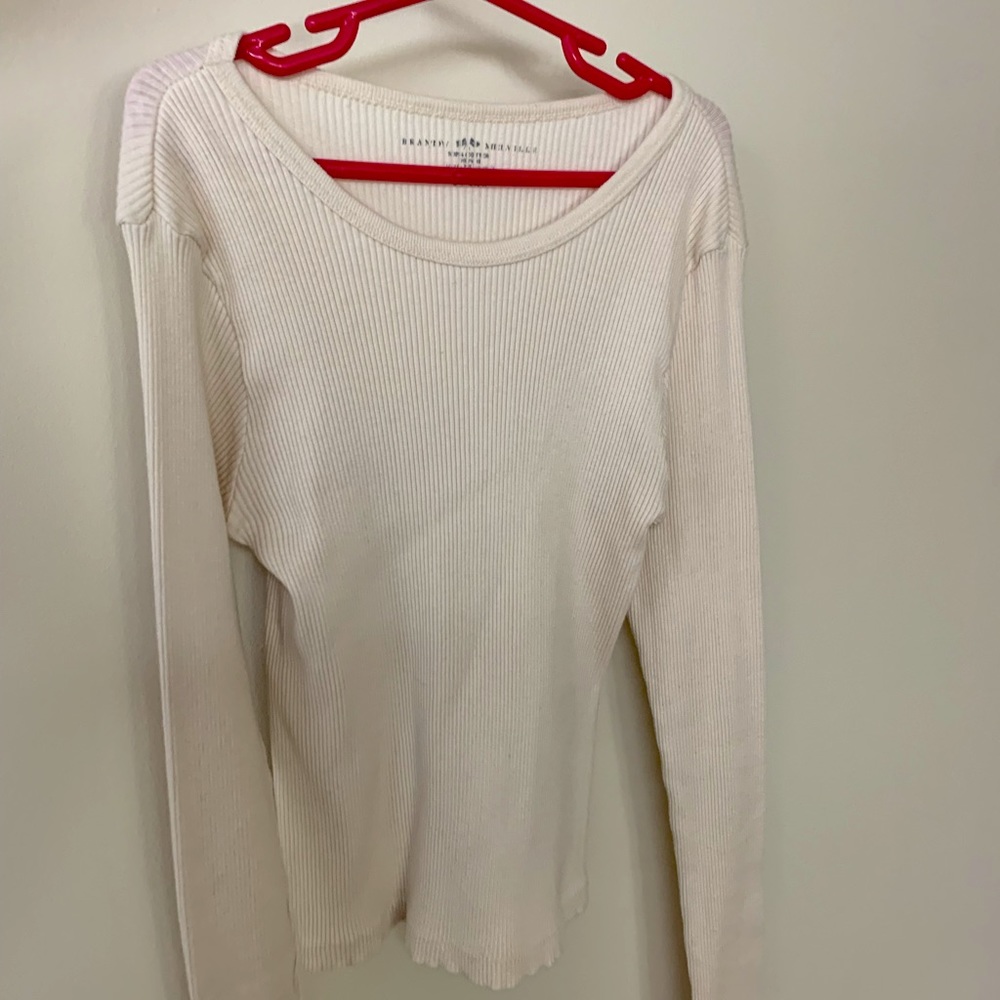 RIBBED BRANDY MELVILLE TOP